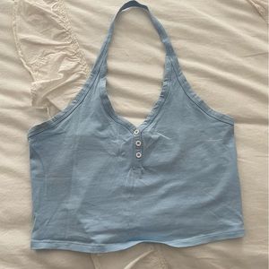 Blue American Eagle halter
